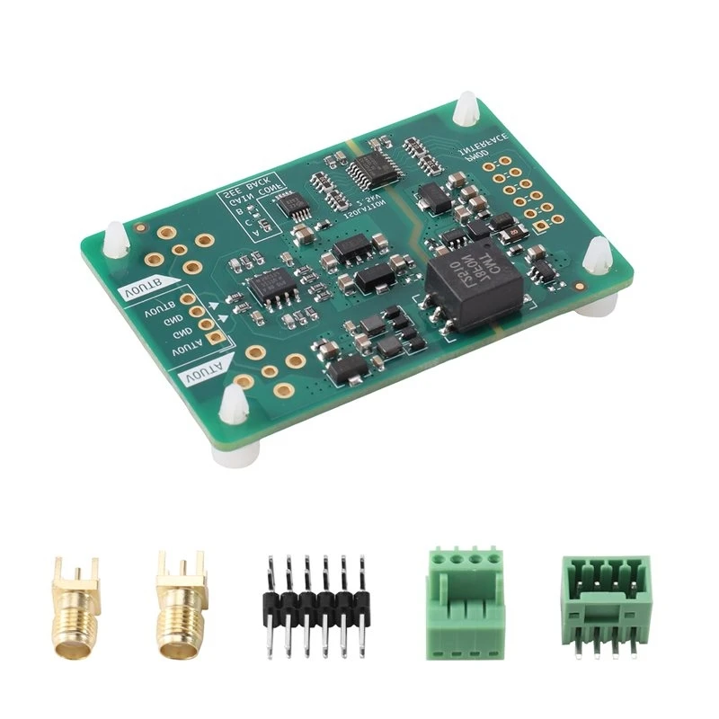 WORTHOWN-For DAC Module, PMOD Interface For DAC8563 Isolated Dual-Channel 16-Bit Digital-To-Analog Converter Board