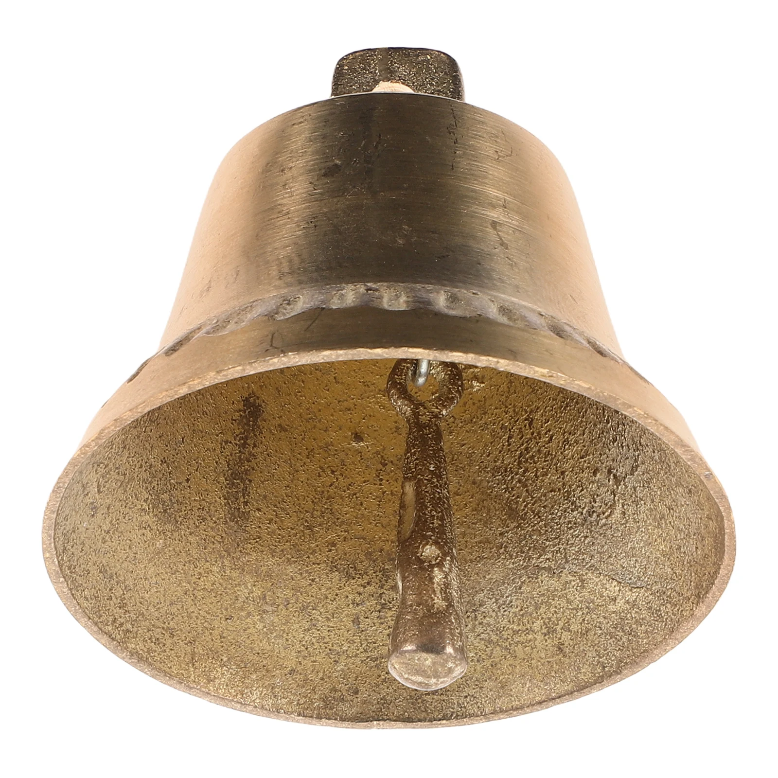 

Small Golden Vintage Brass Bell Mini Jingle Charm Dog Collar Keychain Craft DIY Wind Chimes Doorbell Enhance Atmosphere