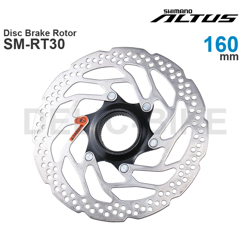 SHIMANO ALTUS M2000 SM-RT30- CENTER LOCK - Disc Brake Rotor - 203/180/160 mm Original parts