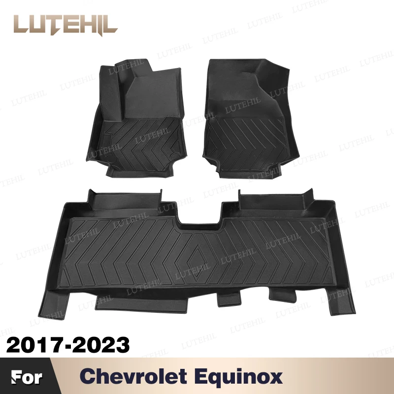 

Для Chevrolet Equinox 2017-2023 2022 2021 2020 2019 2018, всепогодный напольный коврик из ТПЭ на заказ, автомобильные аксессуары для интерьера