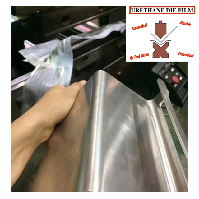 110*0.6mm CNC 프레스 브레이크 툴링 우레탄 다이 커버 다이 보호 필름