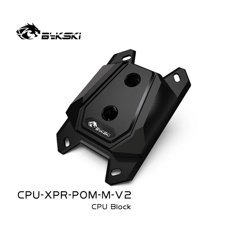 Bykski POM CPU Cooler For AMD Ryzen3/5/7 X470/AM/FM CPU Water Block CPU-XPR-POM-M-V2