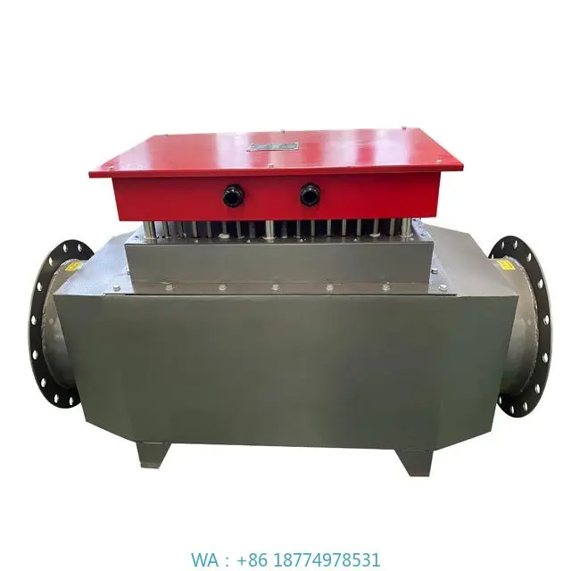 Calentador de conducto de aire instantáneo de fábrica para la industria Calentador de ventilador eléctrico de 380 V 200 KW hecho a medida para circulación de aves de corral