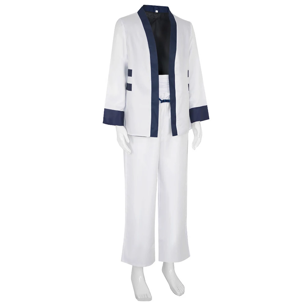 Anime Kenshin cos Sagara Sanosuke Cosplay Kostüm Outfits Fantasy-Sets Halloween Karneval Anzug Zubehör für männliche Rollenspiele