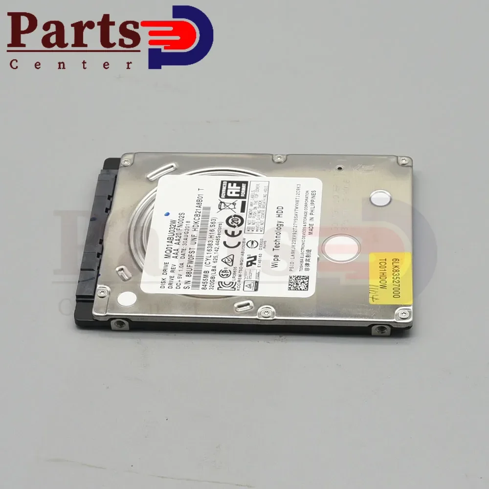 1Pc  MQ01ABU032BW Wipe Technology HDD support for Toshiba e-STUDIO Copier Machine 320GB Encryption Hard DISK DRIVE