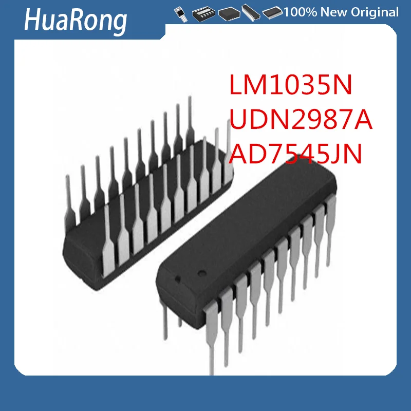 

5Pcs/Lot LM1035N UDN2987A UDN2987A6T AD7545JN AD7545KN AD7545AKN AD7545LN DIP20