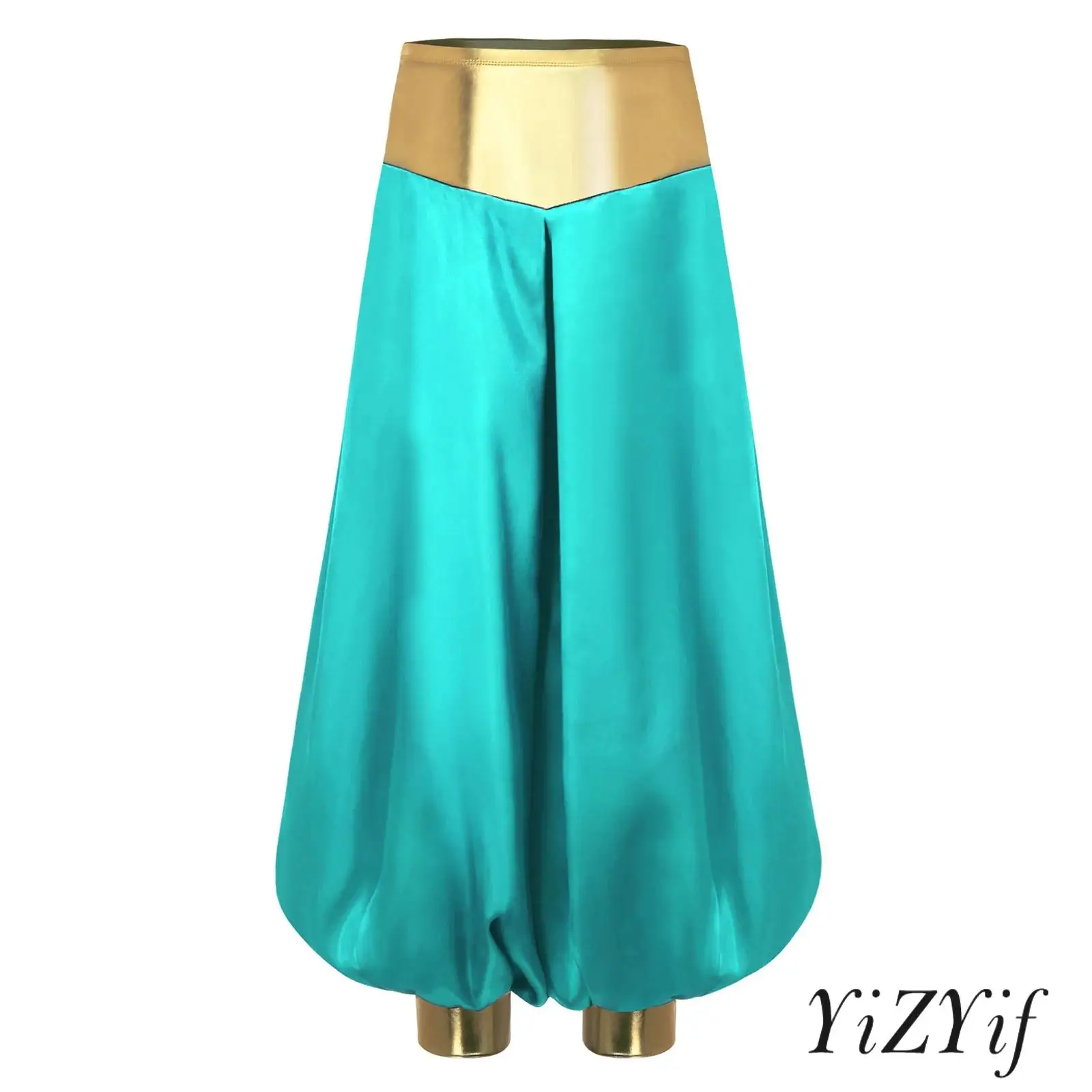 

Kids Boys Arabian Pants High Waist Loose Harem Pants Casual Baggy Pants Dance Pants Halloween Arabian Prince Costume