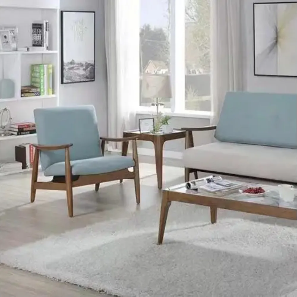 

Высококачественная роскошная горячая распродажа, современный диван из хлопчатобумажной ткани, модный одиночный диван, мебель для стула для гостиной