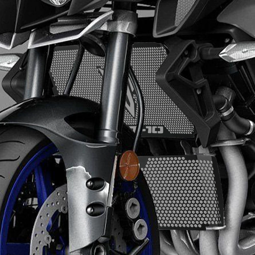 For Yamaha MT-10 MT10 SP FZ-10 FZ10 2016-2025 Motorcycle Aluminum Radiator Guard Protection Radiator Cover Protector Oil Cooler Set