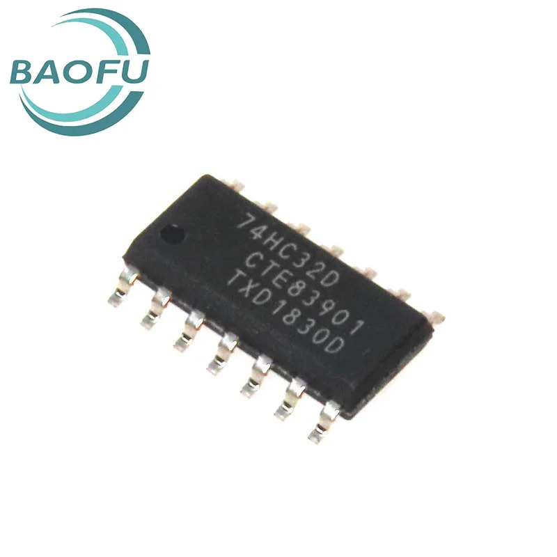 Newly imported original 74HC32D SOIC-14 four-way 2-input OR gate logic IC