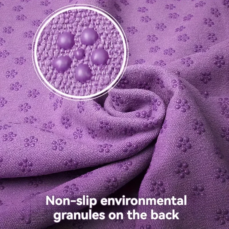 72″ X 25″ Extra Large Super Soft Non-Slip Yoga Mat Towel - Absorbs Sweat and Easy to Clean for Hot Yoga and Fitness Training view 3
