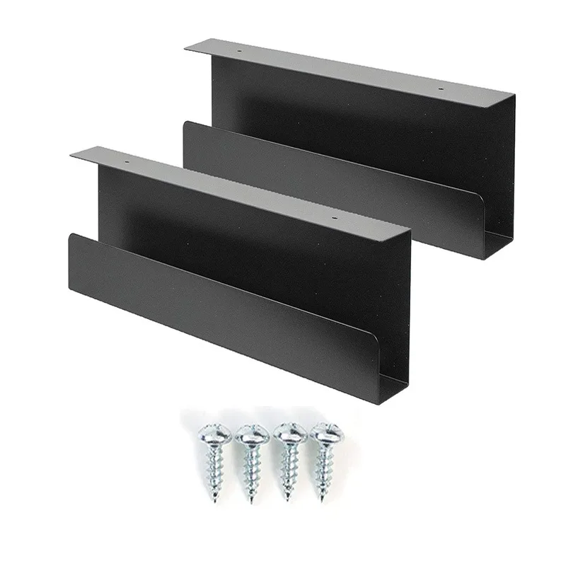 under-Desk Cable Management Tray Hanging Wire Manager Power Supply with Holder Suitable for Office and Home