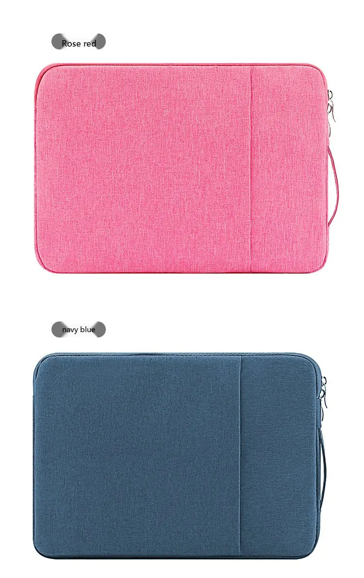 Laptop-Hülle 11-16 Zoll Oxford-Stoff Schutztasche für Notebook mit Fleecefutter – Detail 11