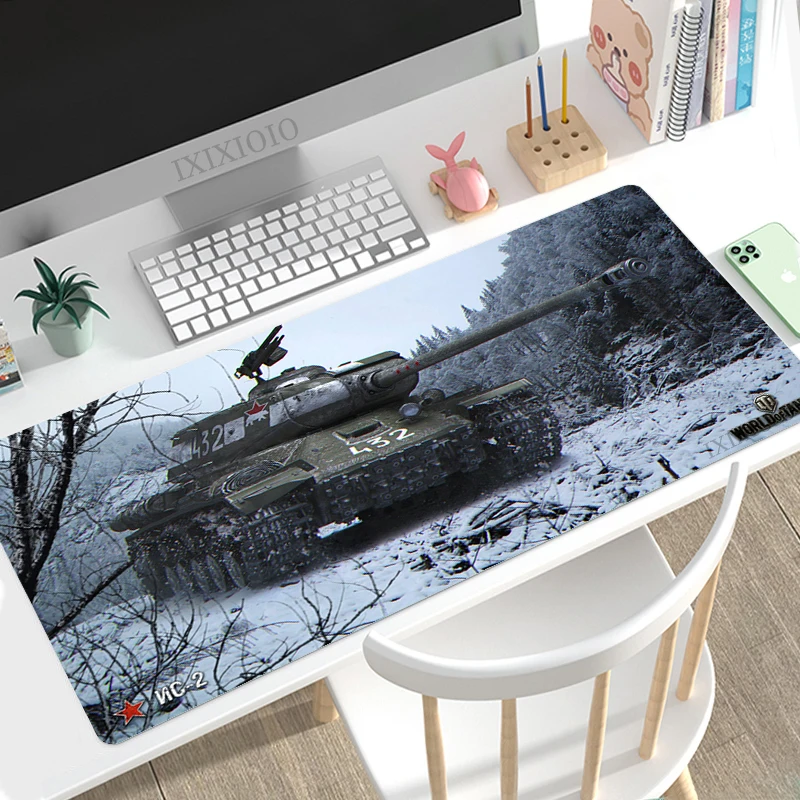 World of Tanks Mouse Pad Gaming XL Large New HD Mousepad XXL Mouse Mat Office Natural Rubber Carpet Gaming laptop Mice Pad