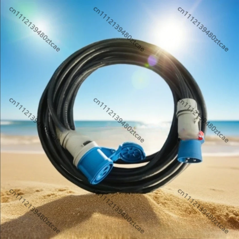 

Caravan Yacht External Connection Plug Cable, Outdoor Heavy Duty Extension Wire, Customizable Camper RV Electrical Supply Parts