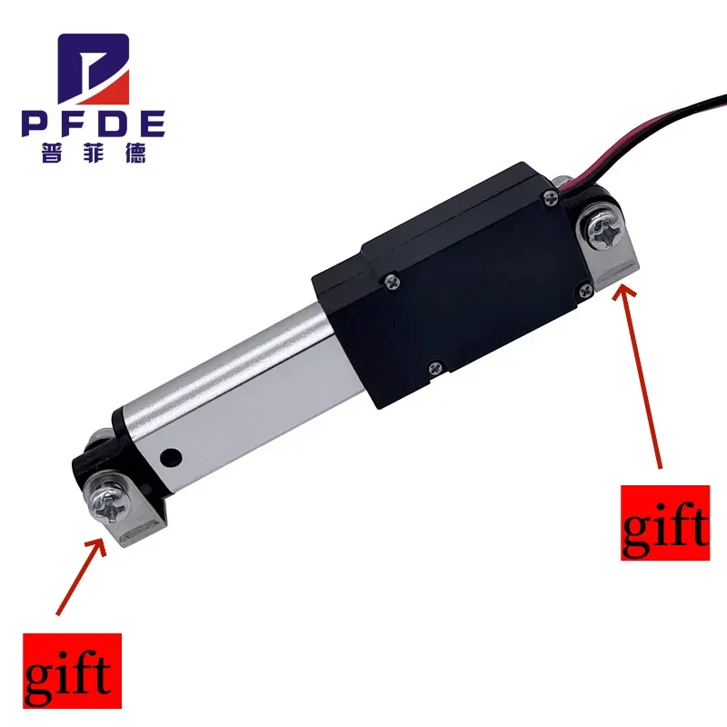 12V Micro Linear Actuator Motor Actuador Lineal 10mm--30mm Stroke for Remote Controls Robotics Home Automation 30/60/90/180N