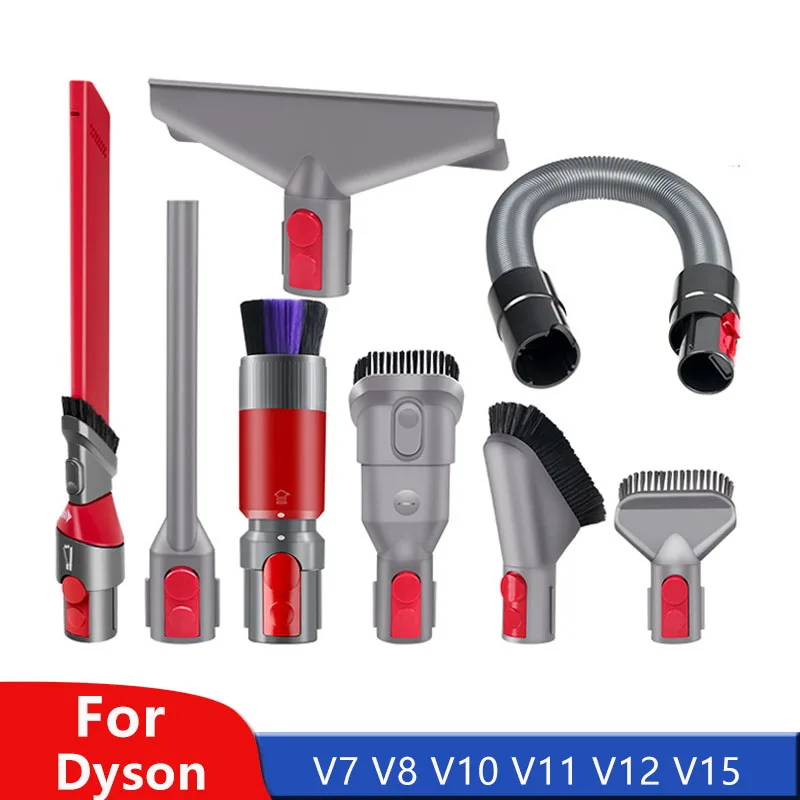 Para Dyson V7 V8 V10 V11 V12 V15 repuestos de aspiradora Gap cabezal de succión plano colchón eliminación de polvo cabezal de cepillo de boca ancha
