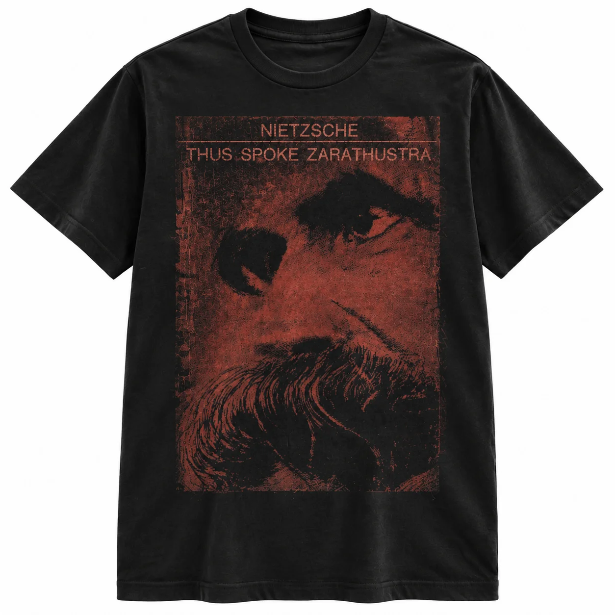 Nietzsche Philosophy Shirt, Thus Spoke Zarathustra Graphic Tee, Nihilism Style, Unisex Cotton Gift for Philosophy Book Readers