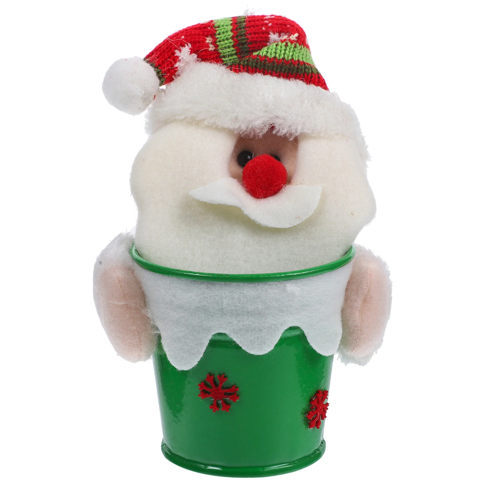 

Snowman Tissue Tube Cover Decorations Large Party Burlap Christmas Paper Holder Bracket