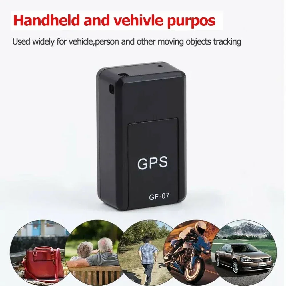 GF07 Magnetic Mini Car Tracker GPS Real Time Tracking Locator Device Magnetic GPS Tracker Real-time Vehicle Locator Pet Tracker