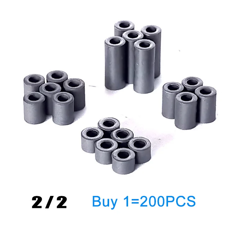 

200PCS Small Size EMI Suppression NiZn Soft Ferrite Beads