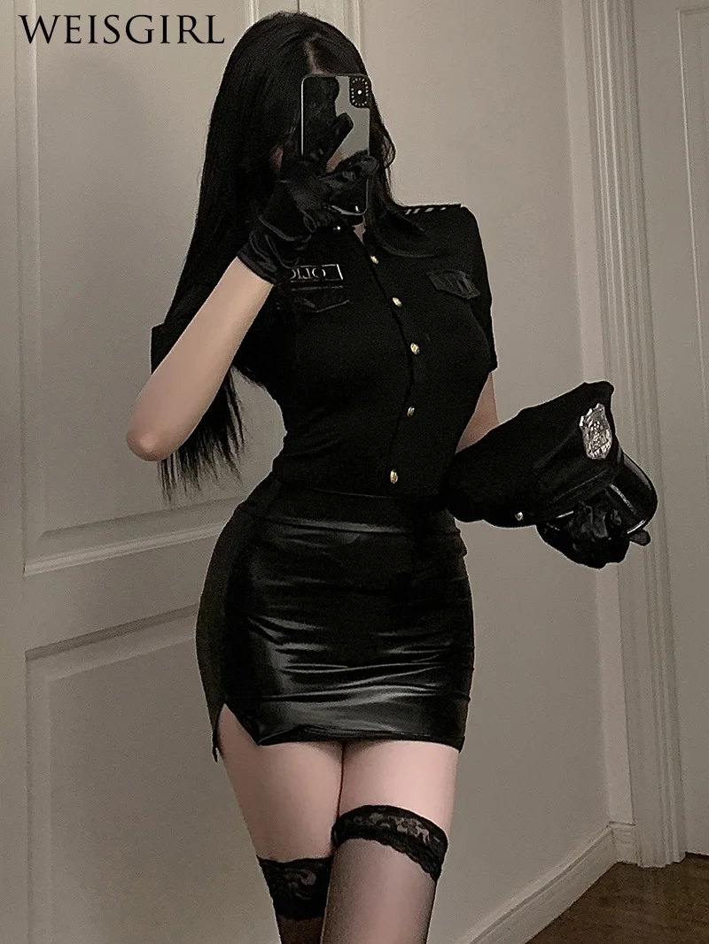

Sexy Policewoman Cosplay Secretary Outfit Pure Desire Uniform Suit Instructor Night Flight Attendant Uniform Royal Sister Pilot