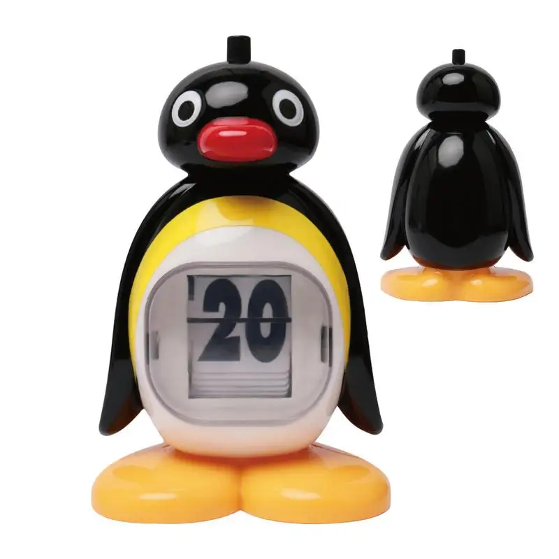 

Cute Penguin Calendar Press Design Miniature Model Creative Desktop Small Doll Decoration Bedroom Living Room Offices Decor