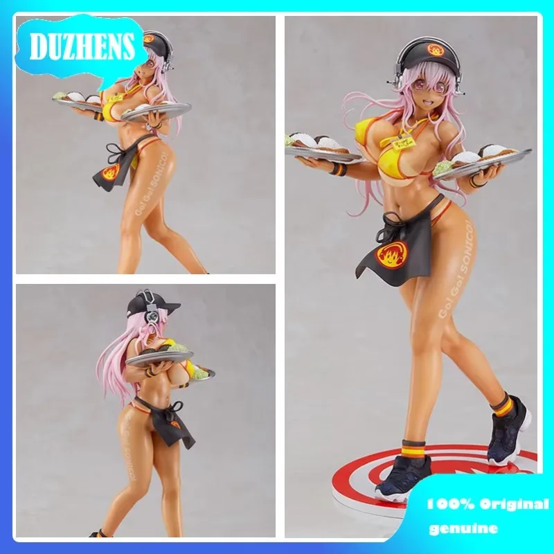 

MaxFactory Original:SUPER SONICO Bikini Restaurant Waiter 28cm PVC Action Figure Anime Figure Model Toys Collection Doll Gift