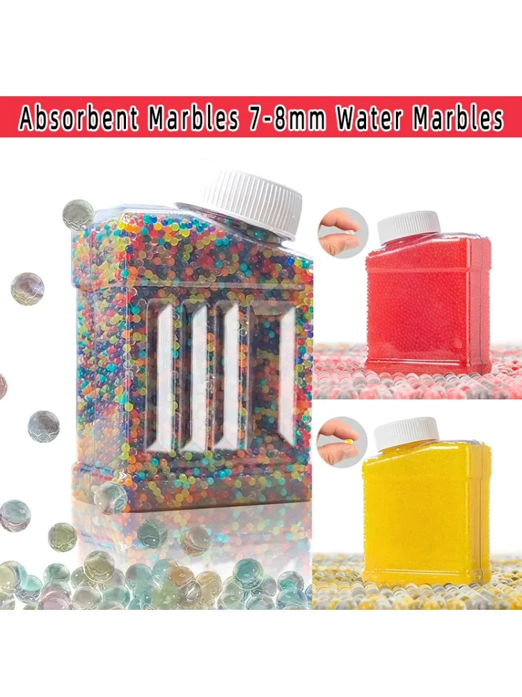 กระสุนปืนของเล่น HOT7-8MM อุปกรณ์เสริมสำหรับเล่นกีฬาทางน้ำกลางแจ้งในฤดูร้อน เล่นเกมยิงปืนสำหรับเด็กและผู้ใหญ่