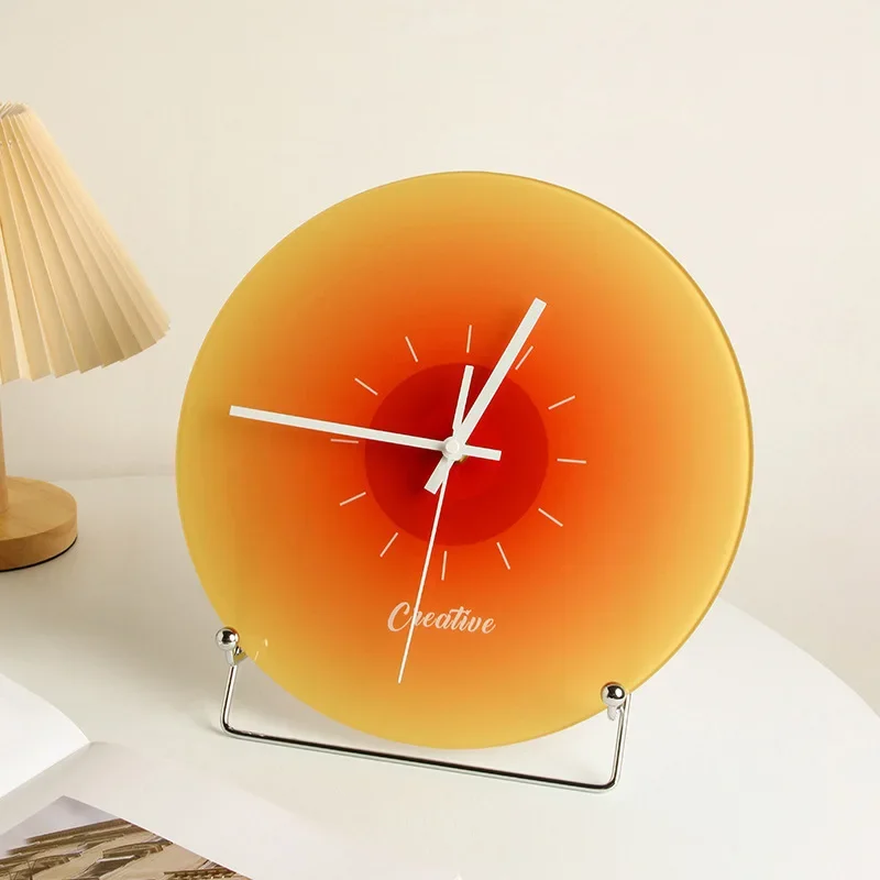 

Creative Sunset Clock, Carefully Selected Sunset Wall Clock, Nordic Bedroom Decorations, Internet Celebrity Living Room Clock