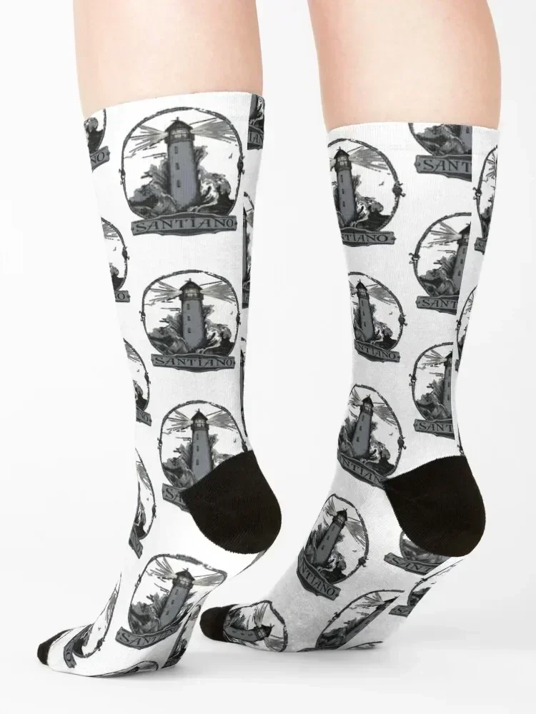 santiano Socks cute floor FASHION Novelties Designer Man Socks Women's