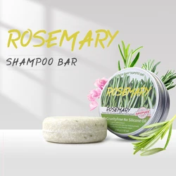 Rosemary shampoo soap without silicone oil plant shampoo soap cleanses the scalp nourishes hair controls oil