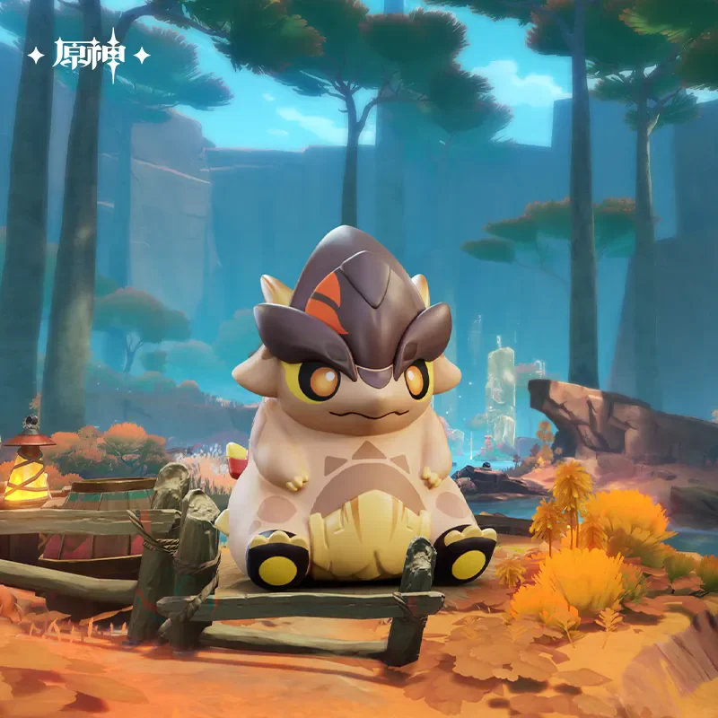 【أصلي】أصلي رسمي جينشين إمباكت ناتلان دراجون تيبتليسوري مونستر بولي كلوريد الفينيل أنيمي نموذج لجسم تمثال تمثال تأثيري هدية