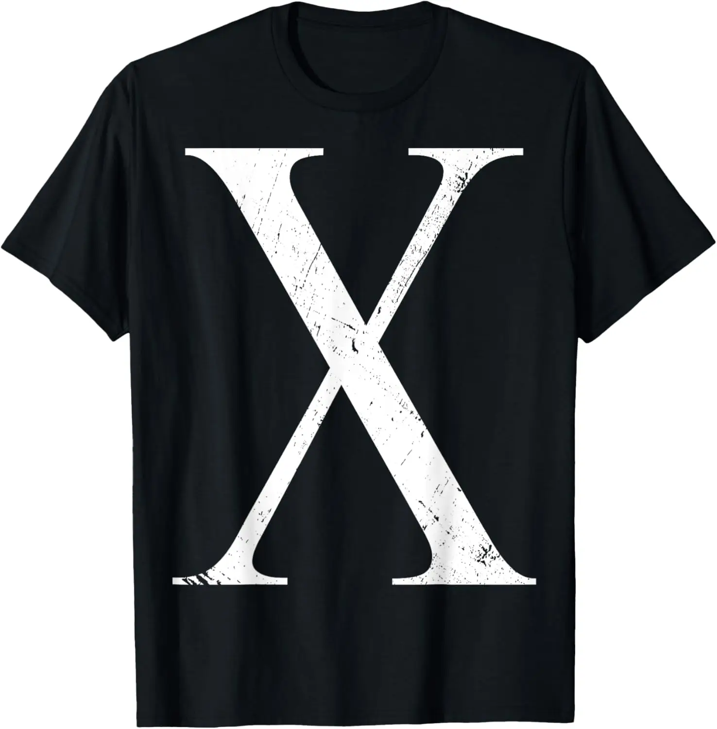 X Roman Number History Student Sports Squad Number T-Shirt