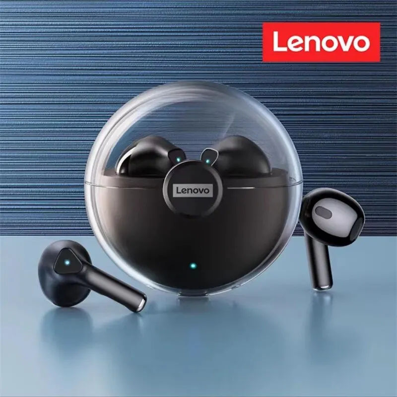 Lenovo LP80 Bluetooth Earphones TWS Wireless Touch Control Headphones Noise Reduction HD Stereo Headsets Gaming Earbudswith Mic