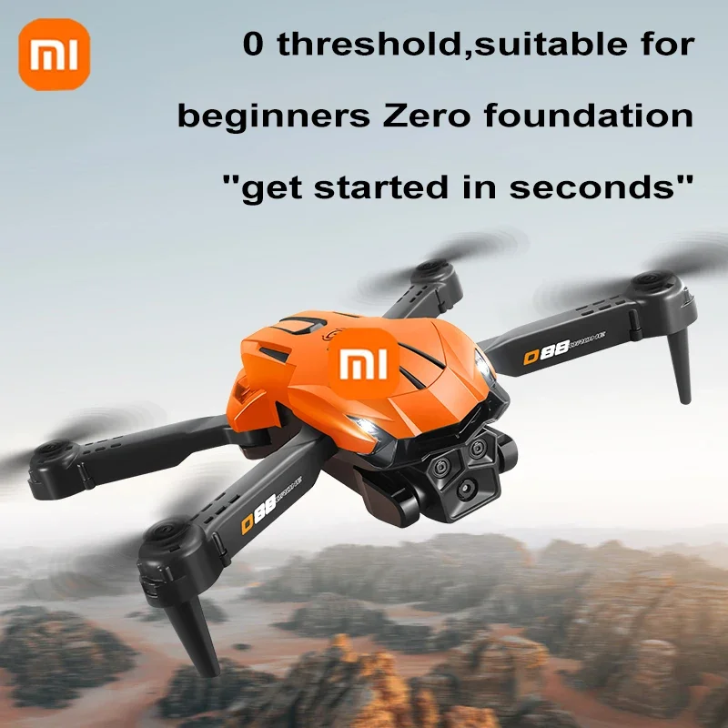 Xiaomi D88 Drone 8K Aerial Hd Professional Aerial Photography Obstacle Avoidance Brushless Motor Dual-camera 1-key return Drone