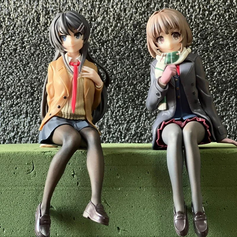 

14 см аниме девушки ракаль не мечтает о девочке-кролике Сакурадзима Май орнамент украшения дома ремесла маленькие статуэтки и миниатюры