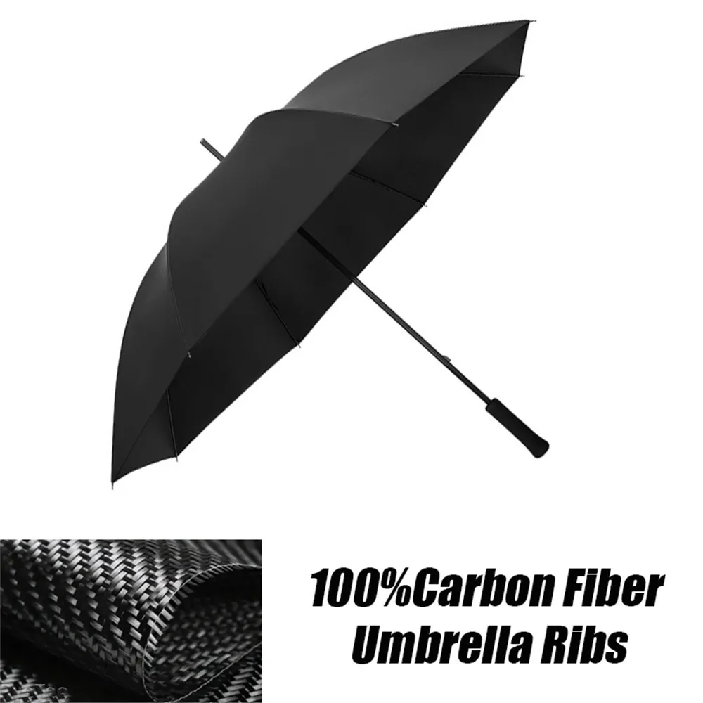 High Grade Carbon Fiber Umbrella Paraguas Uv Umbrella Strong Toughness Light Weight for Man Woman Gift