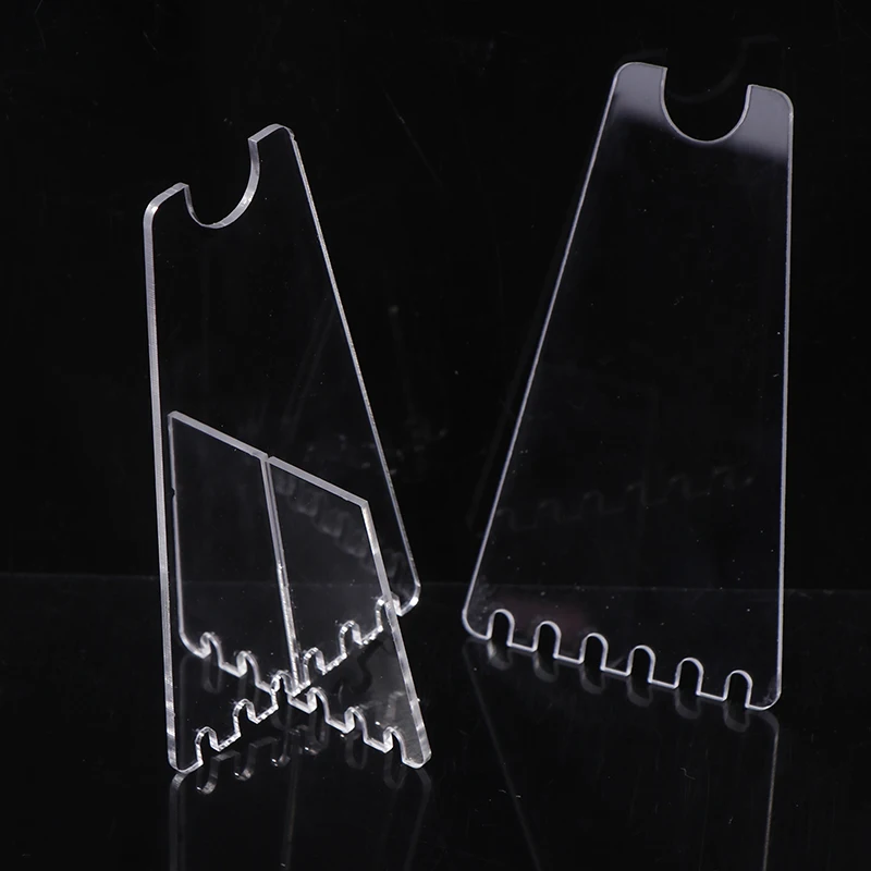 مسند دراجة أكريليك شفاف، مسند قدم محمول لدراجة الطرق الجبلية، مسند غير قابل للانزلاق، أجزاء ركوب الدراجات #5