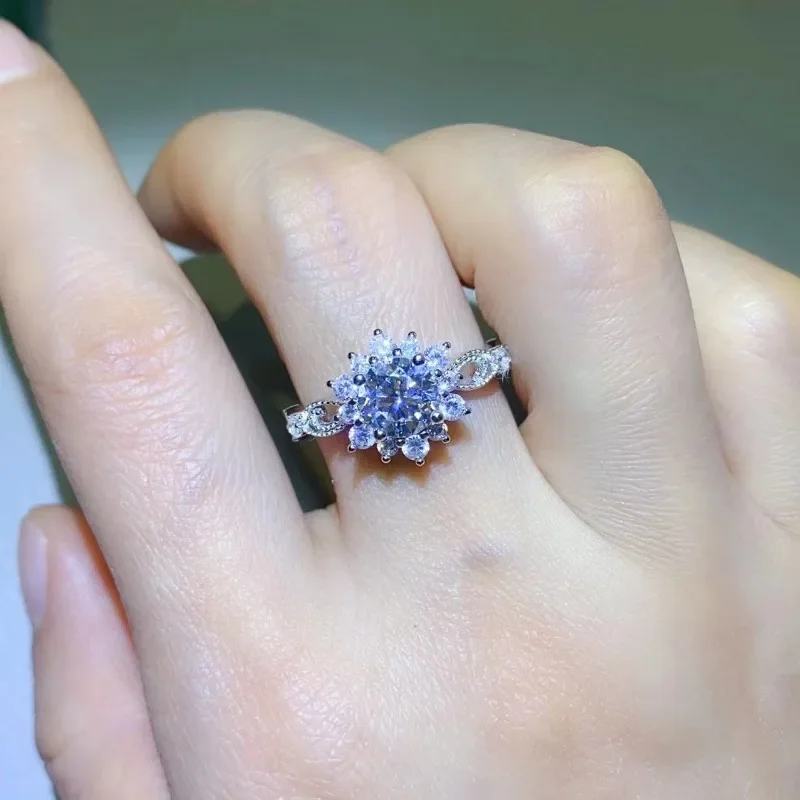 SACEGEMS GRA сертифицированные D VVS 3ct муассанит кольца для пар стерлингового серебра 925 пробы обручальное свадебное обещание бриллиантовое кольцо ювелирные изделия