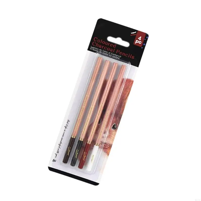 W89C 2/3/4X Lápis carvão branco Destaque Lápis Desenho Lápis Destaque