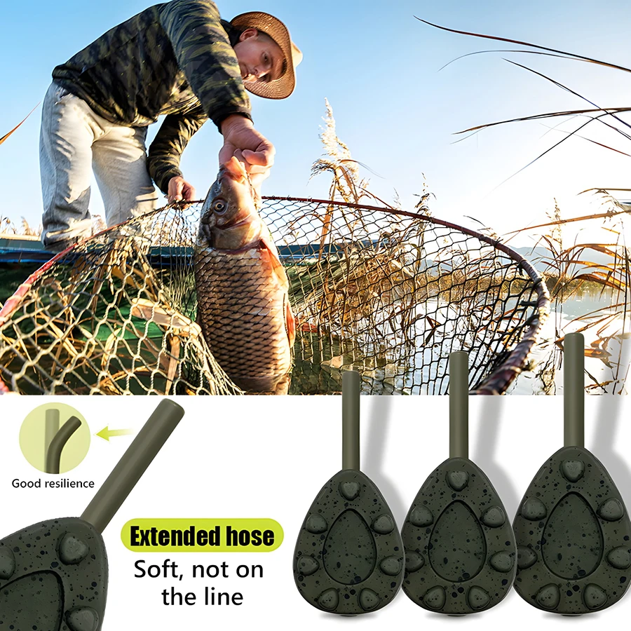 YOTO Carp fishing lead fishing weights, available in various specifications of 56g/71g/85g/99g/113g