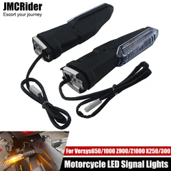 Motorcycle Light Front Rear Turn Signal Flasher Indicator Lamp LED For Kawasaki Z900 ER6N Z800 Versys 650/1000 X250 Z1000R