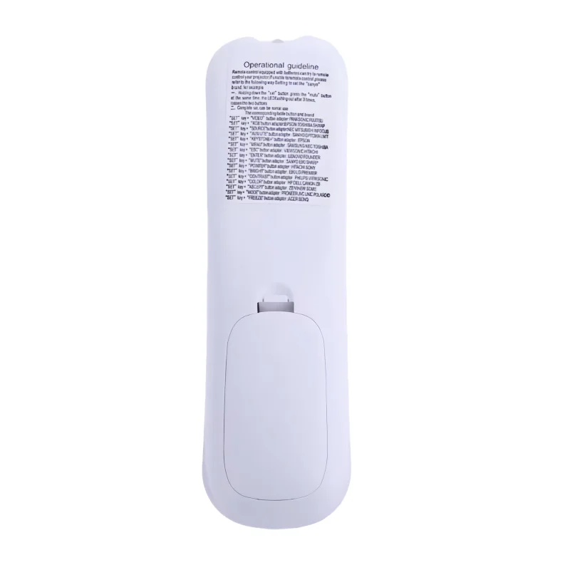 Universal Projector Remote Control for 3M Acer Benq Toshiba Epson Hitachi WZATCO Sony Jvc Nec Optoma Panasonic Projector Remote