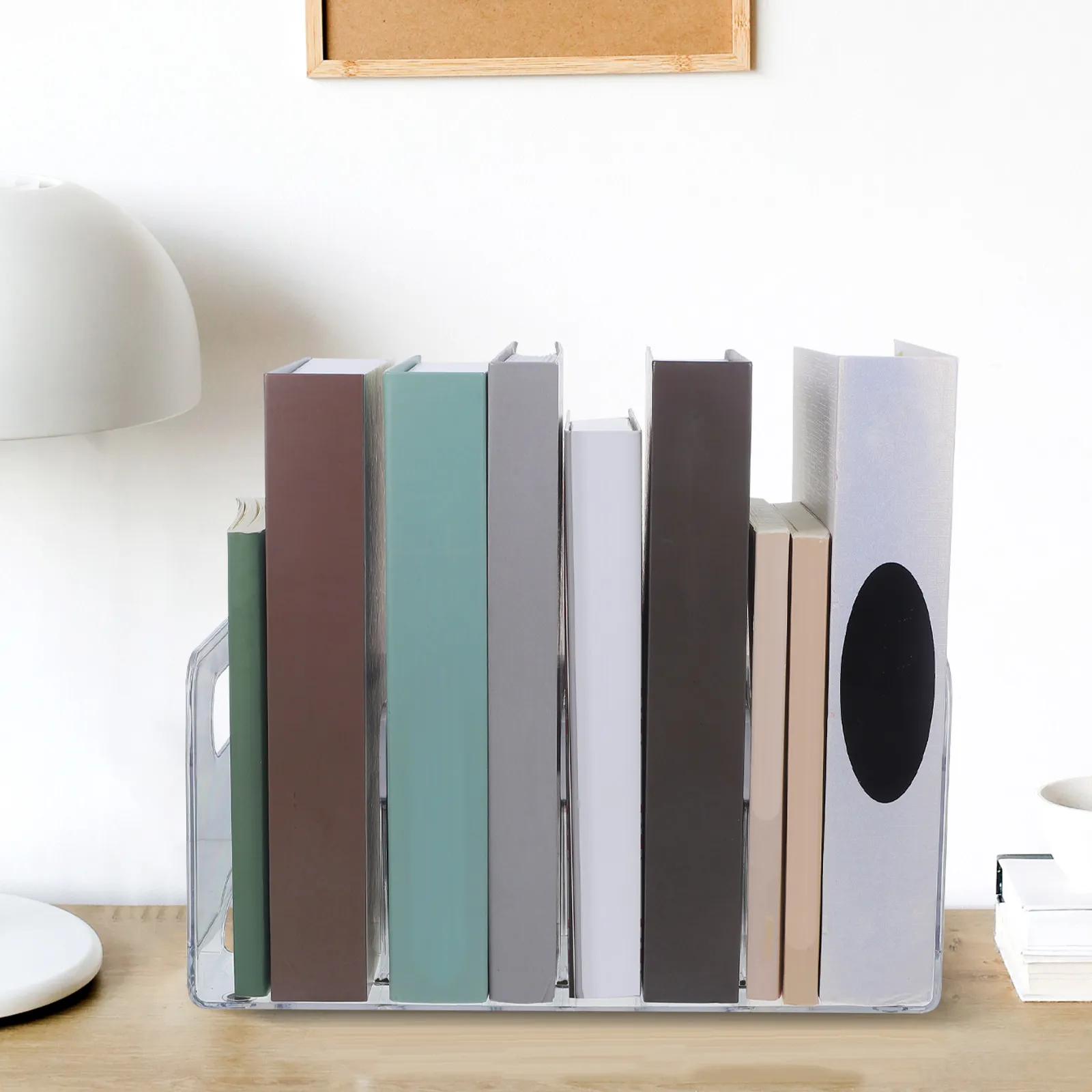 

Компактный пластиковый многофункциональный держатель для книг, журналов, папок, ноутбуков и документов для офисного стола