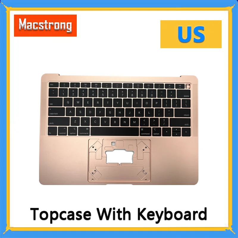 

New A1932 Topcase With US Keyboard Space Grey Sliver Gold for MacBook Air 13" Top Case With 2018 2019 Year EMC 3184