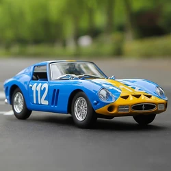 New Bburago 1:24 Ferrari 250 GTO Supercar Alloy Car Diecasts & Toy Vehicles Car Model Miniature Scale Model Car For Children