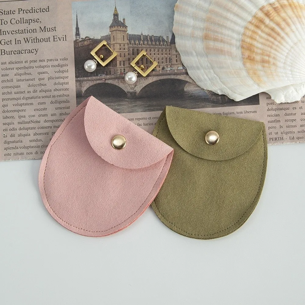 Soft Velvet Storage Bag Microfiber Presents Pouches Necklace Jewelry Pouches Envelope Design Gift Package Bags Christmas Gift