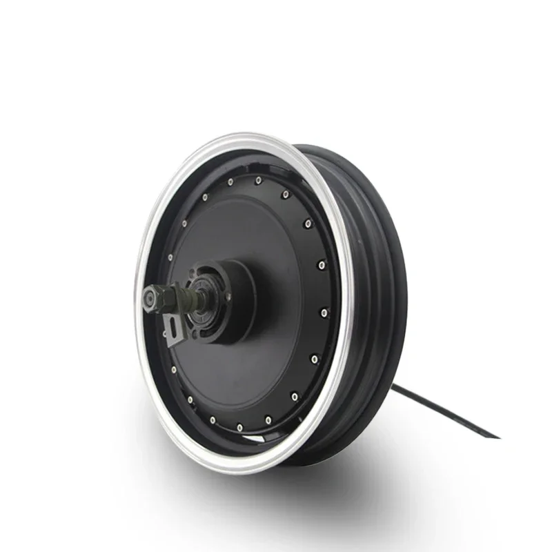 QS MOTOR 14INCH 8000W Electric Motorcycle Hub Motor Conversion Kits