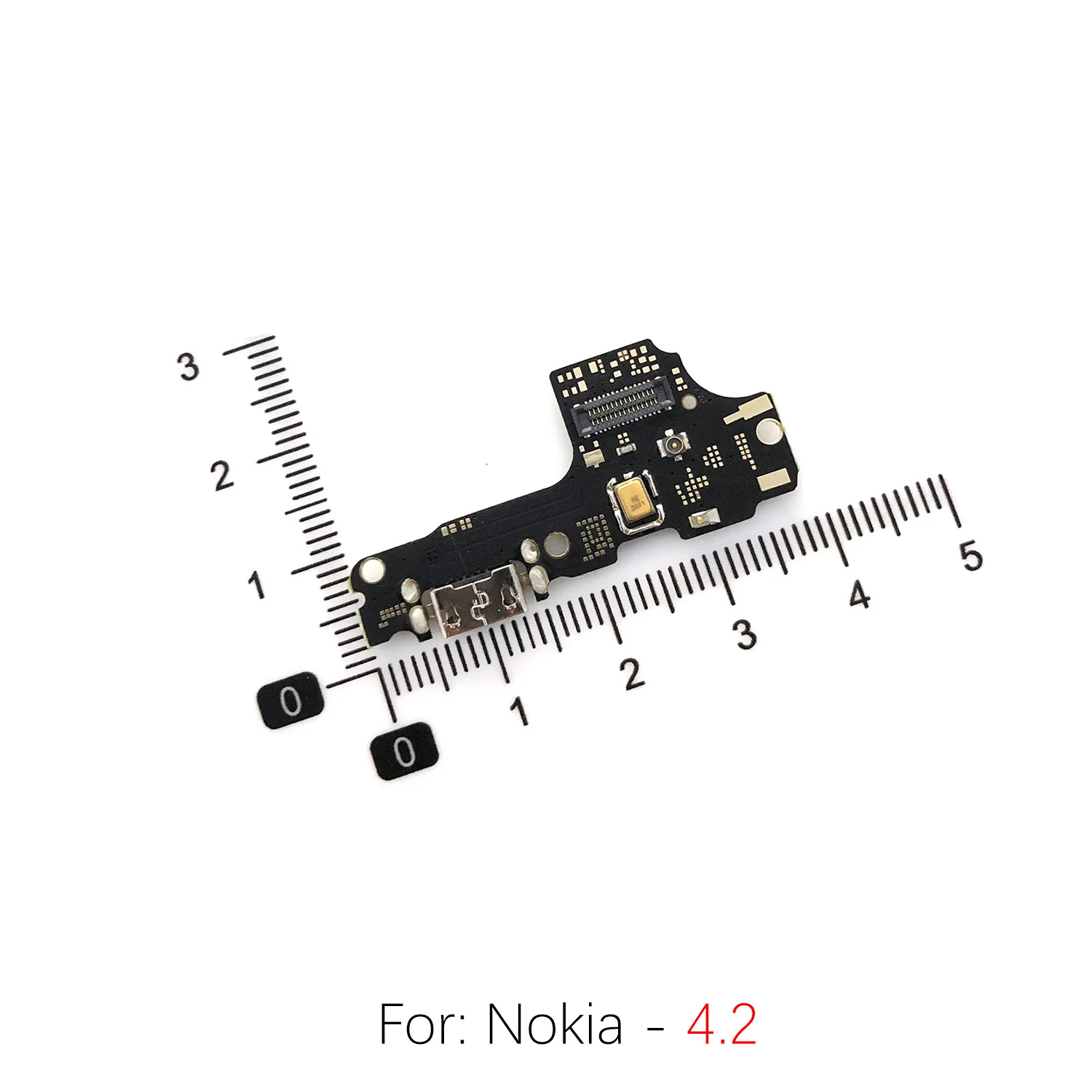 Dla Nokia 3 3.1 3.1Plus 3.2 3.4 Ładowarka USB Elastyczny kabel 5 4.2 5.1 5.3 5.4 Złącze portu ładowania Płytka mikrofonu